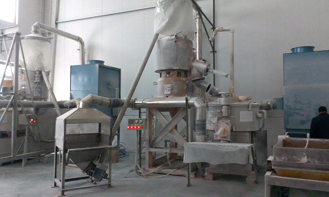 河北雄縣PVC混料機(jī)、擠出機(jī)除塵系統(tǒng)除塵器已交付使用